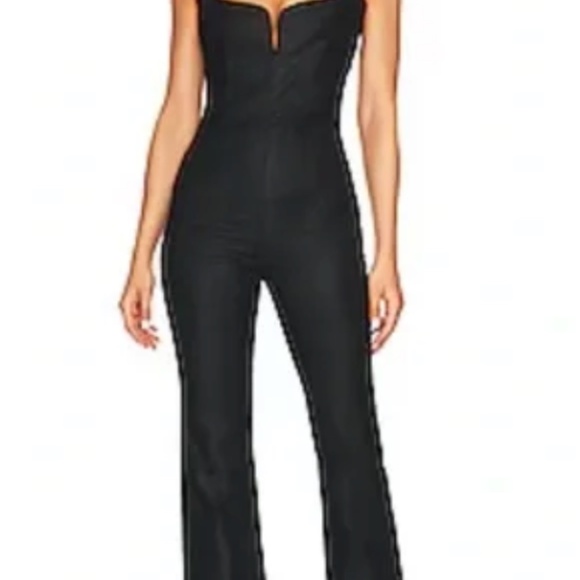 NWT 7 for all mankind coated jumpsuit - Picture 4 of 4
